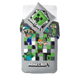 Minecraft Grey ágyneműhuzat...