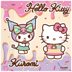 Hello Kitty Kuromi szalvéta...