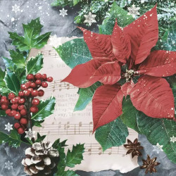 Karácsony Poinsettia with...