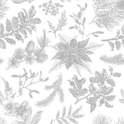 Karácsony Botanical Silver...