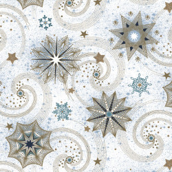 Karácsony Stars And Twirls...
