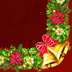 Karácsony Wreath with Bells...