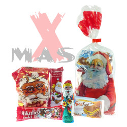 Mikulás csomag, X-MAS,...