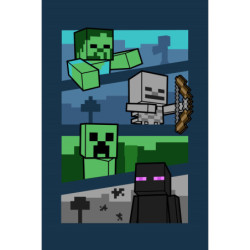 Minecraft Mobs polár takaró...