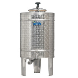 Olajtartály INOX 100L ZOTTEL