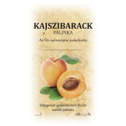 Matrica kajszibarack...