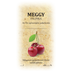 Matrica meggy pálinka 50db...