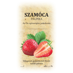 Matrica szamóca pálinka...