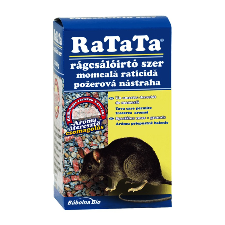 RaTaTa® rágcsálóirtó szer 2x75g RaTaTa® rágcsálóirtó szer 2x75g