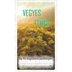 Matrica vegyes fehérbor...