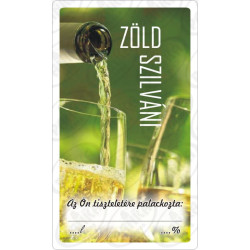 Matrica zöld szilváni 50db...