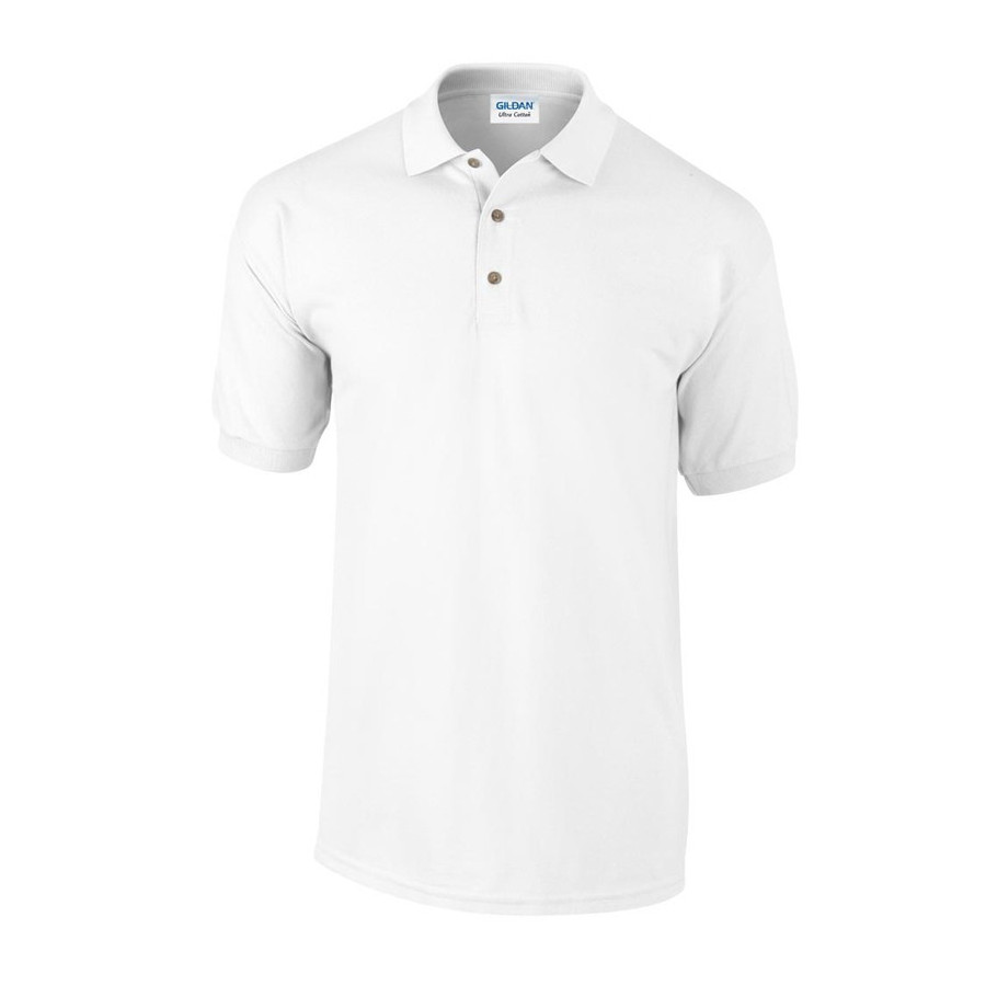 GI3800 ULTRA COTTON™ ADULT PIQUE POLO SHIRT GALLÉROS PÓLÓ FEHÉR GI3800 ULTRA COTTON™ ADULT PIQUE POLO SHIRT GALLÉROS PÓLÓ FEHÉR