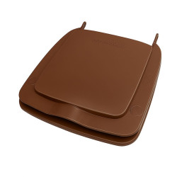 Kukafedél 120 L kukához BARNA