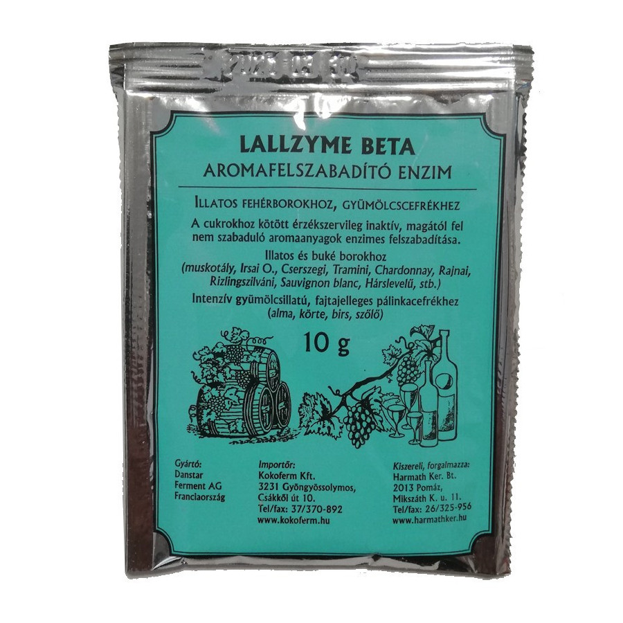 LALLZYME BETA aromafelszabadító enzim 10 g LALLZYME BETA aromafelszabadító enzim 10 g