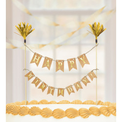 Happy Birthday Gold torta...