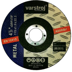 VARSTROJ vágókorong fémre 115x1,0x22,2