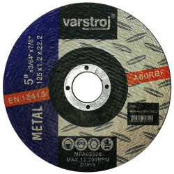 VARSTROJ vágókorong fémre 125x1,2x22,2