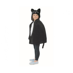 Cicás Black köpeny kapucnival