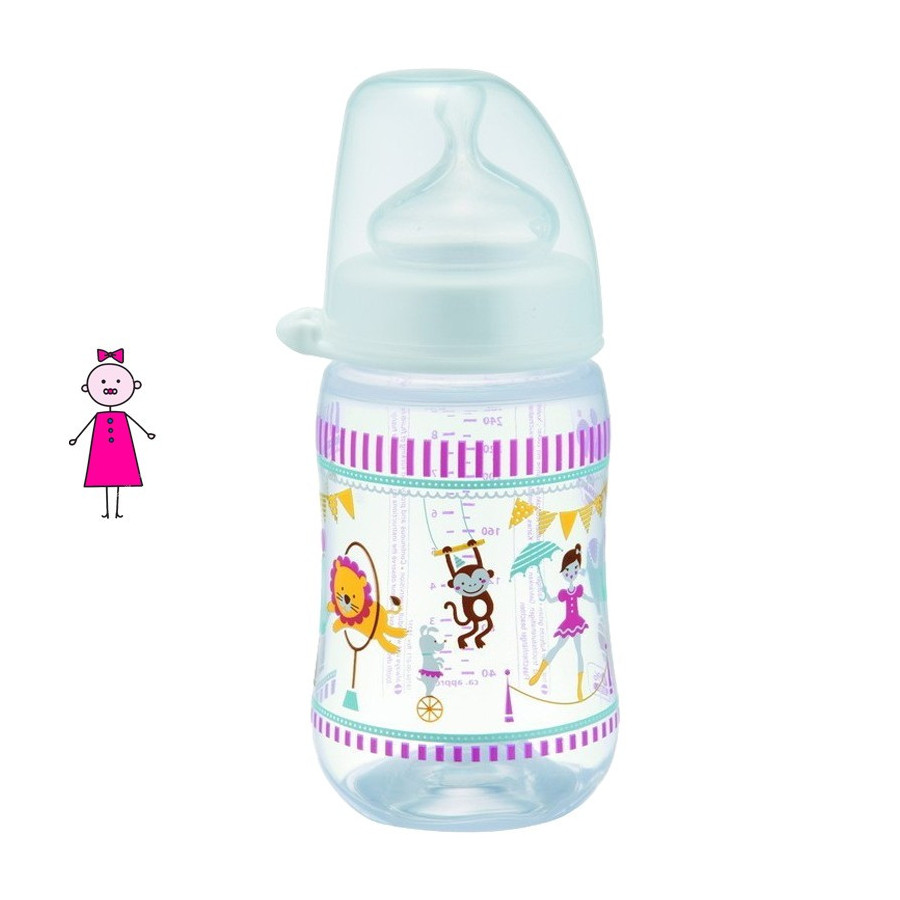 NIP standard cumisüveg Anti-colic 250 ml-es NIP standard cumisüveg Anti-colic 250 ml-es