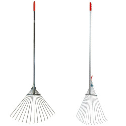 Lombseprű pálcás fogú, fém nyeles, állítható - MUTA Profi