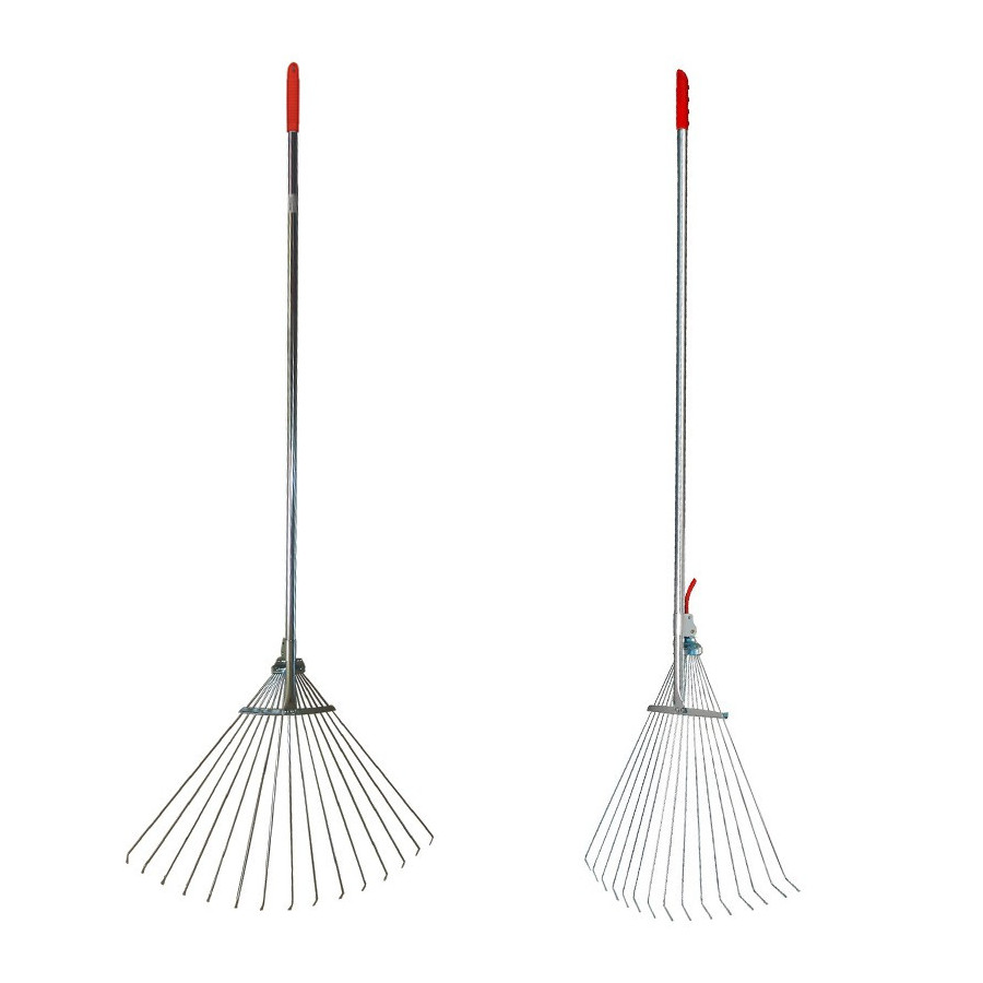 Lombseprű pálcás fogú, fém nyeles, állítható - MUTA Profi Lombseprű pálcás fogú, fém nyeles, állítható - MUTA Profi