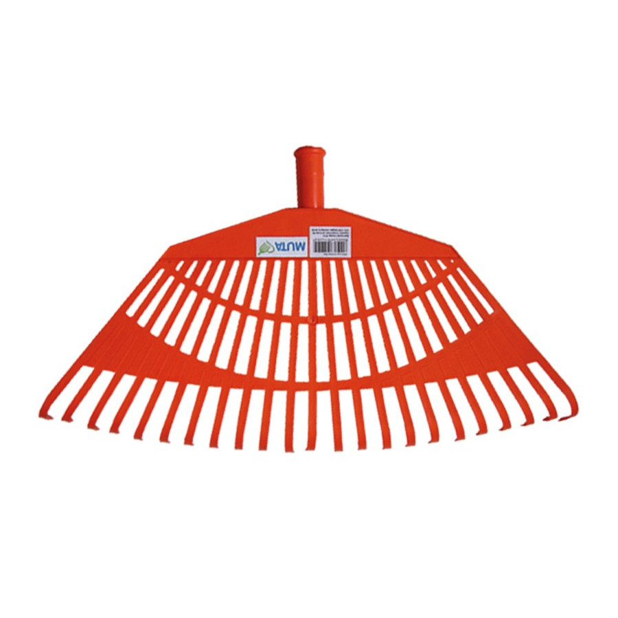 Lombseprű műanyag, 45 cm egyenes narancssárga - MUTA Lombseprű műanyag, 45 cm egyenes narancssárga - MUTA