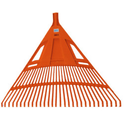 Lombseprű műanyag, 75 cm egyenes narancssárga - MUTA