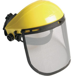 Védőrács homlokpánttal