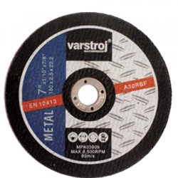 VARSTROJ vágókorong INOX 180x2,5x22,2