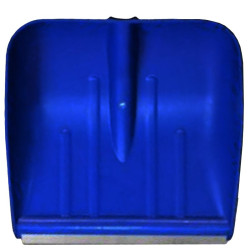 Hólapát műanyag 38cm-es, színes,  alumínium élvédővel