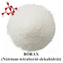 Bórax-folyósító szer