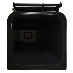 Kültéri kuka 120L-es, háztartási, kommunális  hulladéktároló, kerekes, műanyag, szürke. Urban. Szemetes Kültéri kuka 120L-es, háztartási, kommunális  hulladéktároló, kerekes, műanyag, szürke. Urban. Szemetes