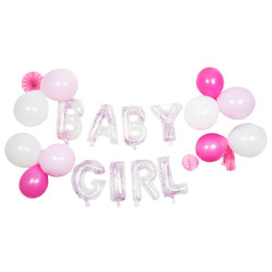 Baby Girl fólia lufi,...