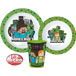 Minecraft étkészlet, micro...