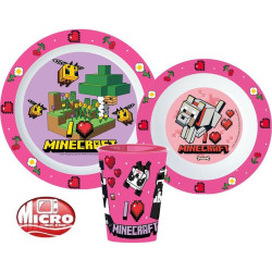 Minecraft étkészlet, micro...