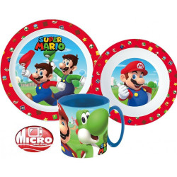 Super Mario étkészlet,...