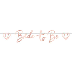 Bride To Be papír felirat...