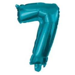 Mini 7-es Blue szám Fólia...