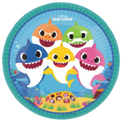 Baby Shark papírtányér 8...