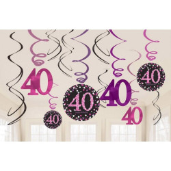 Happy Birthday 40 Szalag...