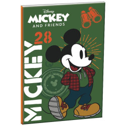 Disney Mickey B/5 vonalas...