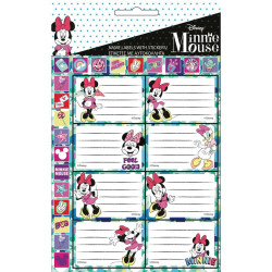 Disney Minnie füzetcímke...