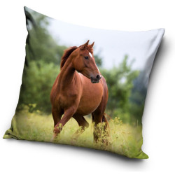 Lovas párnahuzat 40*40 cm