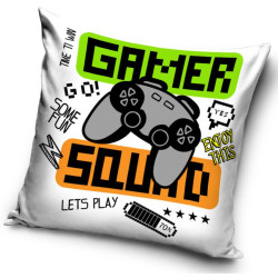 Gamer párna, díszpárna...
