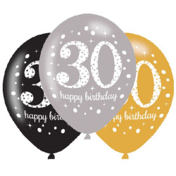 Happy Birthday 30 léggömb,...