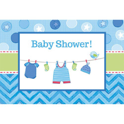 Baby Boy Shower meghívó 8...