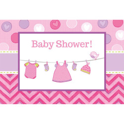 Baby Girl Shower meghívó 8...
