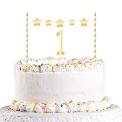 Gold Első születésnap torta...