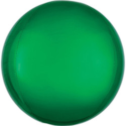 Green, Zöld Gömb Fólia lufi...