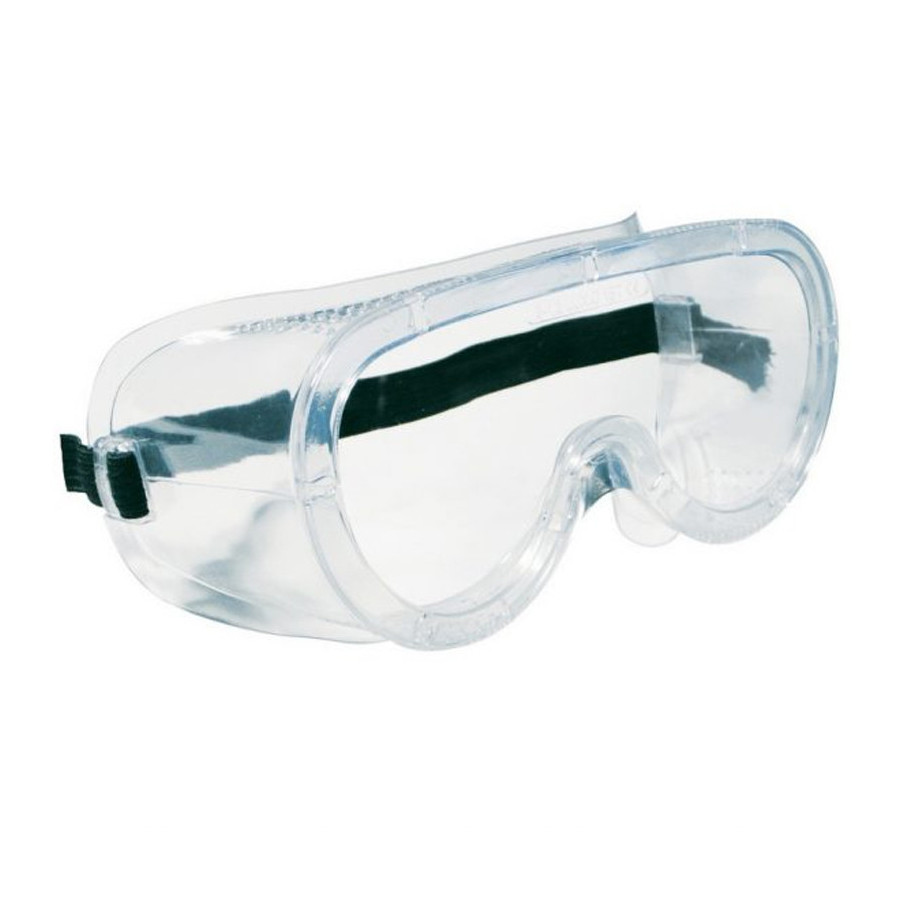 Univerzális gumipántos védőszemüveg, víztiszta lencsével